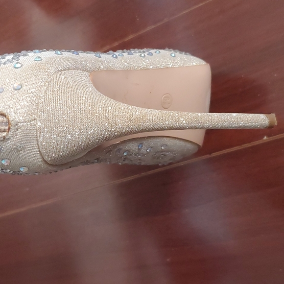 Lauren Lorraine glitter booties size 6.5 - Picture 11 of 11